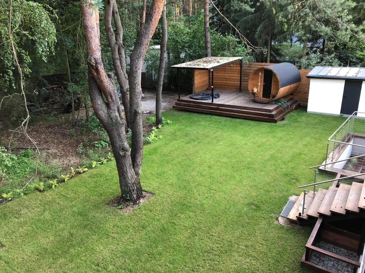 Luksusowa Willa Pod Lasem, Otwock - Shared Garden, Sauna, Wood Hot Tub! Hot Tub Seasonal! Bagian luar foto